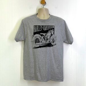 Harley Davidson - 2019 Seminole Harley Sanford Florida Gray T Shirt Size Large